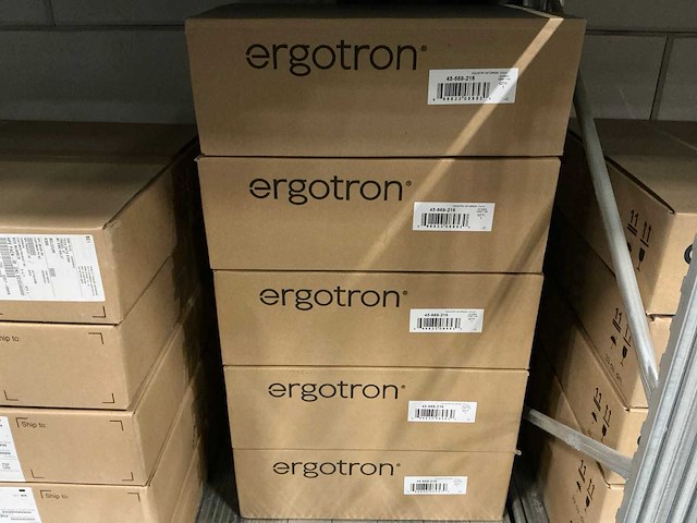 Partij ergotron monitor armen 45-669-216 (5x) - afbeelding 2 van  3