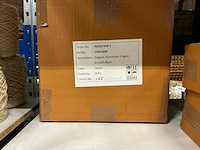 Partij etagères aluminium d33/h48cm zwart (6x) - afbeelding 3 van  4