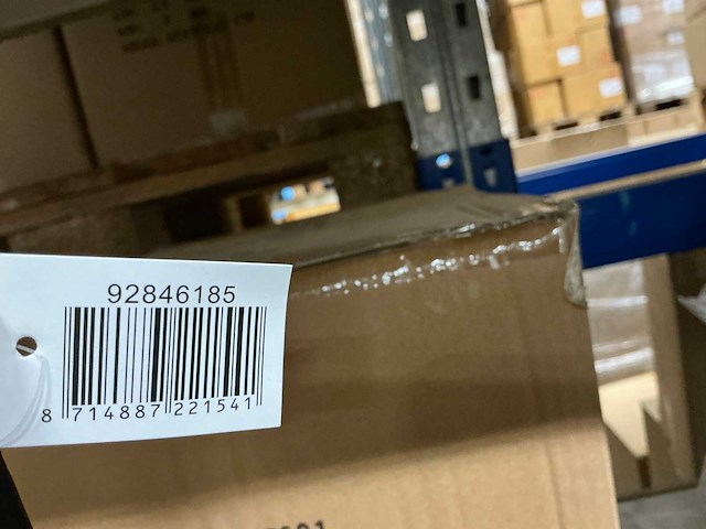 Partij etagères oval 2 layers h34cm black gold (36x) - afbeelding 3 van  3