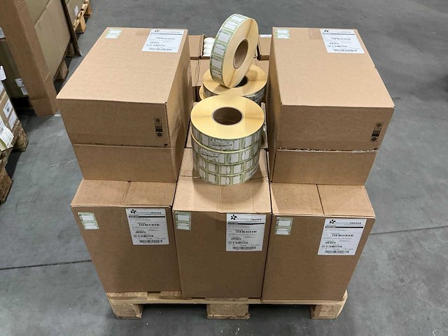 Partij etiketten 40x67mm rewe wik 2 rr22 belijming (81x) - afbeelding 3 van  4