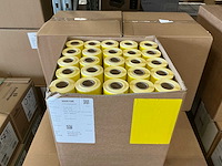 Partij etiketten volvlak geel 100x150mm (2025x) - afbeelding 2 van  4