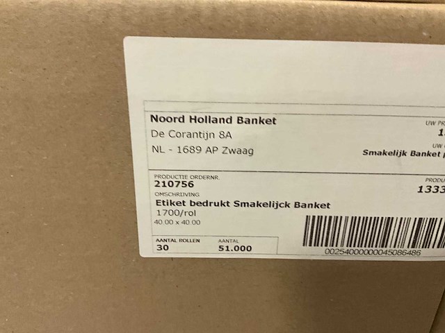 Partij etiketten - afbeelding 3 van  5