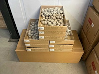 Partij eucalyptus bells o/dr. stone washed wit (2100x) - afbeelding 3 van  3