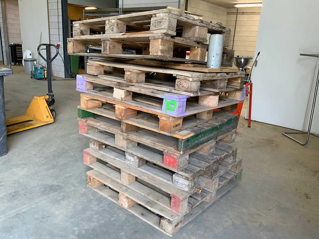 Partij (euro) pallet (10x) - afbeelding 1 van  6