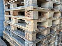 Partij euro pallets, 100 stuks - afbeelding 1 van  1