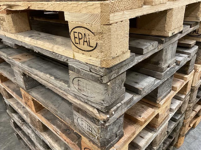 Partij euro pallets, 135 stuks - afbeelding 2 van  2