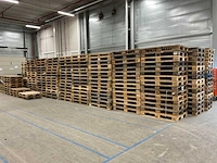 Partij euro pallets, ca. 700 stuks - afbeelding 1 van  2