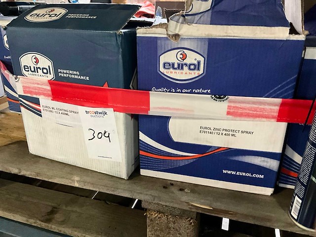 Partij eurol coating & smeermiddelen - afbeelding 1 van  1