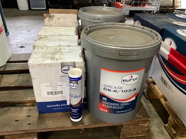 Partij eurol smeervet - afbeelding 1 van  1