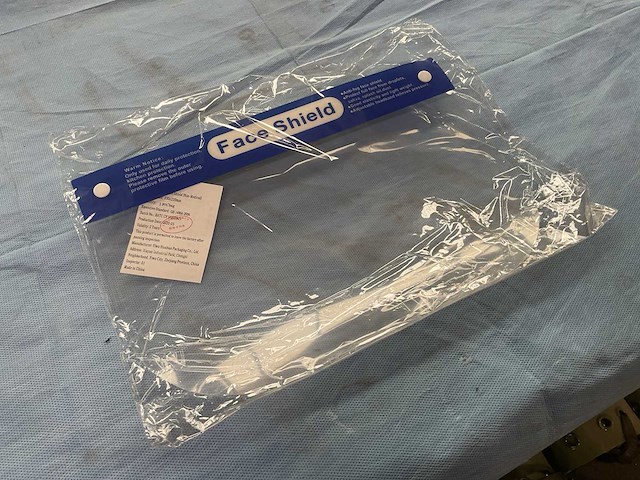 Partij face shields - afbeelding 1 van  5