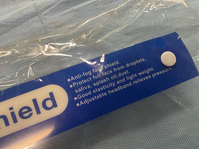 Partij face shields - afbeelding 3 van  5