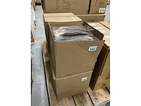 Partij feathers 23cm brown spotted (2360x) - afbeelding 4 van  5