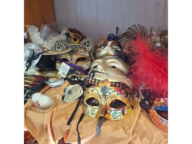 Partij feesthoedjes, maskers - afbeelding 3 van  3