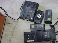 Partij festool acculaders en accu's - afbeelding 4 van  4