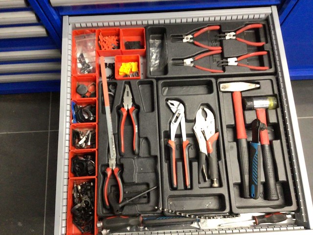 Partij fiets onderdelen in 6 laden - afbeelding 3 van  6