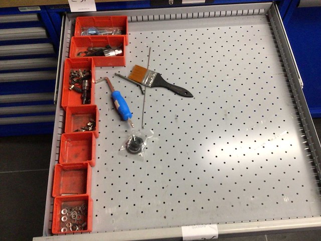 Partij fiets onderdelen in 6 laden - afbeelding 6 van  6