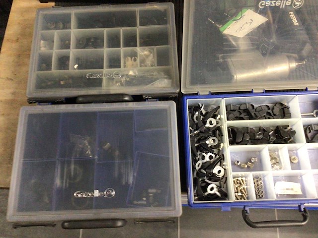 Partij fietsonderdelen in systeemkoffer (10x) - afbeelding 3 van  3