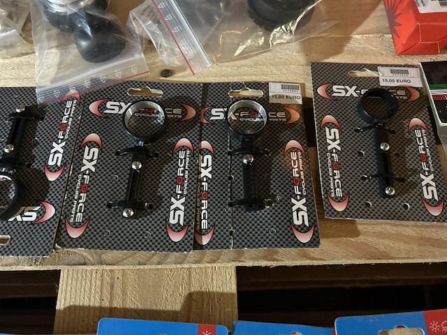 Partij fietsonderdelen w.o. disc brake pad w.o. shimano, elvedes - afbeelding 5 van  11