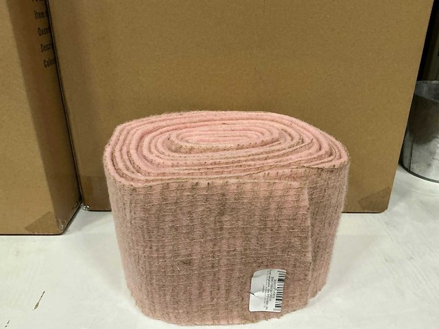 Partij filt met juteweefsel 15cm rs14 0005 lfm (60x) - afbeelding 1 van  3