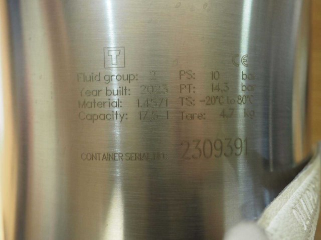 Partij filter drukvaten (5x 17.5l + 1x 4l) - afbeelding 4 van  6