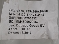 Partij filterdoeken, aaf - afbeelding 3 van  6