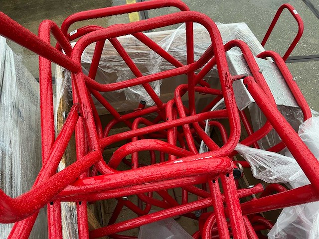 Partij fimm rol-/vatkarren en transportframes - afbeelding 6 van  17