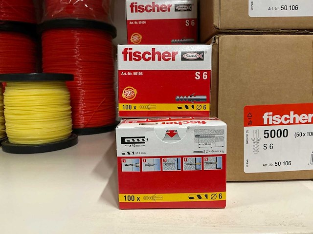 Partij fischer s6 plugs (129x) - afbeelding 2 van  2