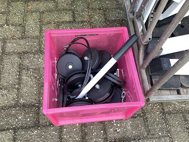 Partij fitness onderdelen en toebehoren - afbeelding 8 van  9