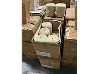 Partij flaxcord +/-3,5mm spool 1kg (48x) - afbeelding 2 van  4