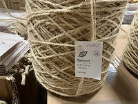 Partij flaxcord +/-3,5mm spool 1kg (48x) - afbeelding 3 van  4