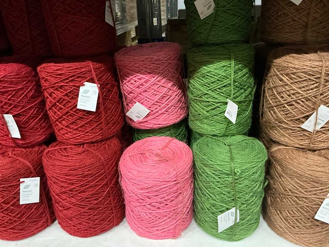 Partij flaxcord natural twine 100% jute (60x) - afbeelding 4 van  6