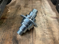 Partij flensassen met schroefdraadeinden - afbeelding 1 van  3