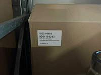 Partij fles terri mondgeblazen gerecycled glas flesvazen h40cm (20x) - afbeelding 3 van  4