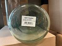 Partij fles terri mondgeblazen gerecycled glas flesvazen h60cm (36x) - afbeelding 5 van  5