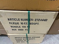 Partij flesjes 10cc gedopt (18000x) - afbeelding 3 van  3