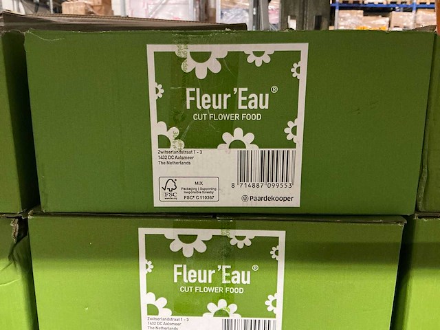 Partij fleur ‘eau cut flower food zakjes (15000x) - afbeelding 1 van  3