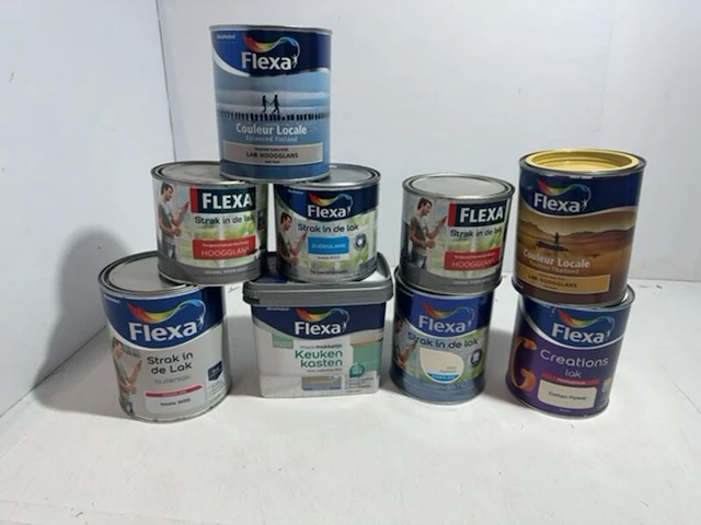 Partij flexa verfproducten - afbeelding 1 van  4