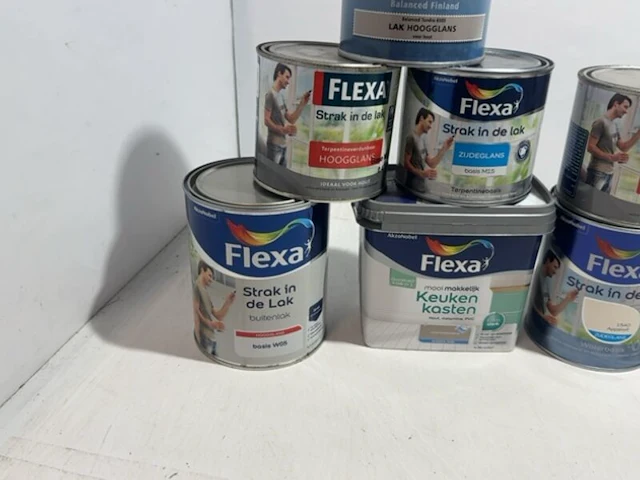 Partij flexa verfproducten - afbeelding 2 van  4