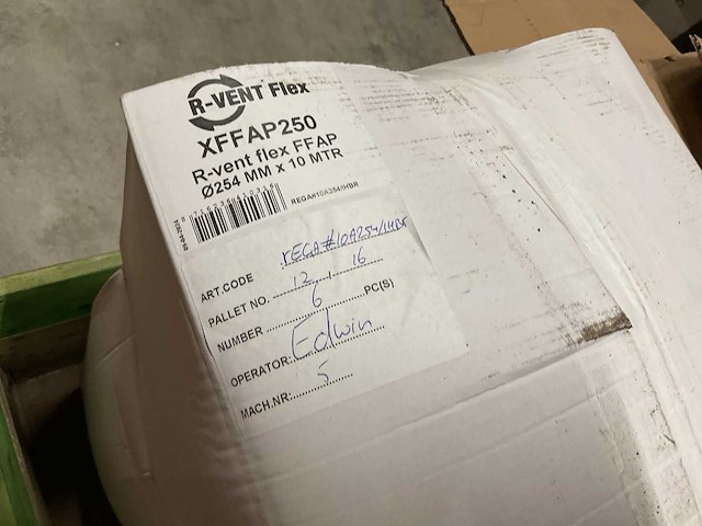 Partij flexibele (geïsoleerde) afvoerbuizen, 6 stuks - afbeelding 4 van  7