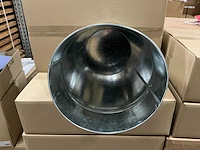 Partij flower buckets paris zinc ø30xh35cm (13l) (60x) - afbeelding 2 van  5