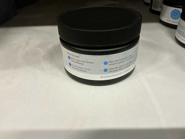 Partij flower dye light blue 100gram (17x) - afbeelding 4 van  4