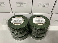 Partij flower tape green 13mm (516x) - afbeelding 3 van  5
