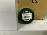 Partij flower tape green 25mm (144x) - afbeelding 1 van  4