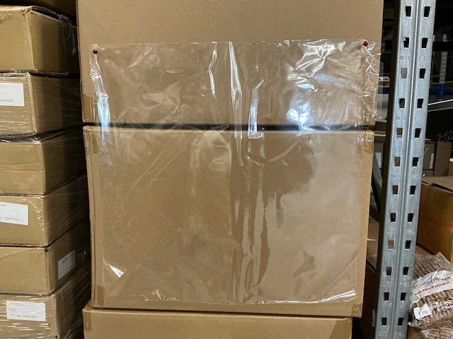 Partij flower wrapping quadra 60x60cm ropp35 recy clear70% (9500x) - afbeelding 2 van  3