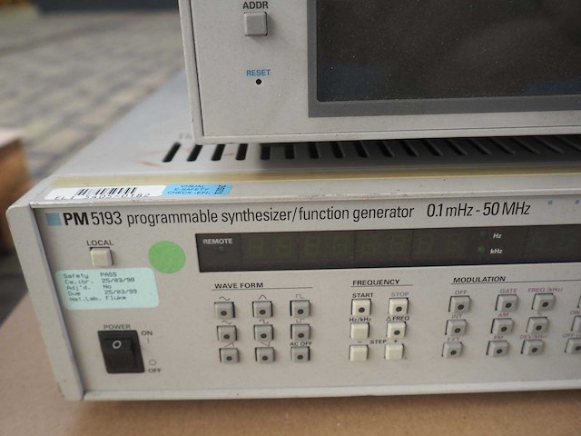 Partij fluke/philips generators (2x pm9981, pm5138a, pm5193) - afbeelding 8 van  11