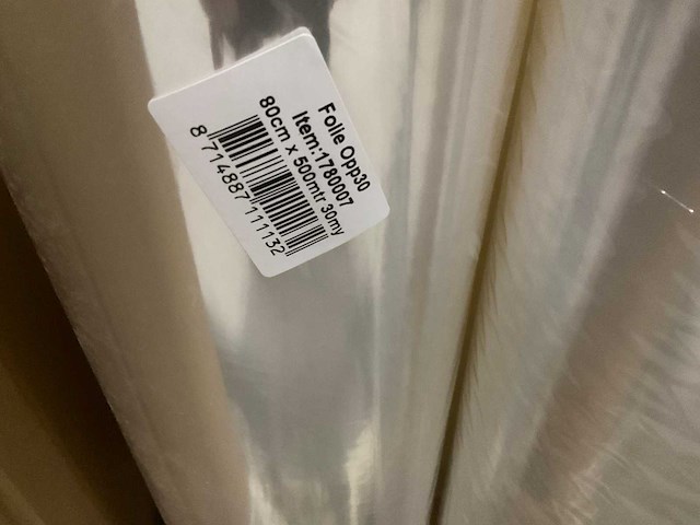 Partij folie transparant ropp30en rpe40 - afbeelding 3 van  11