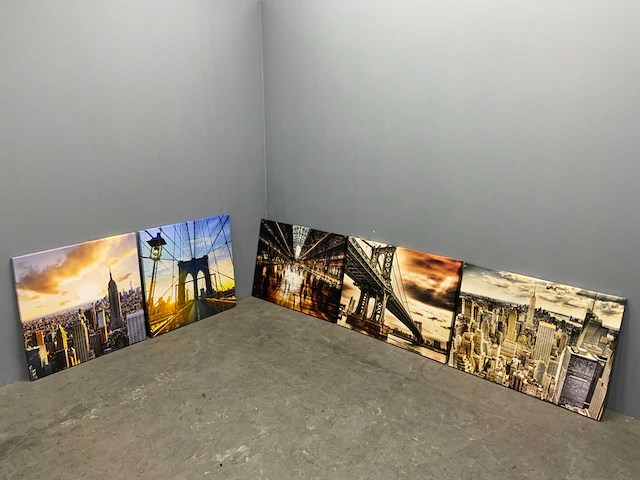Partij foto's op canvas - afbeelding 1 van  6