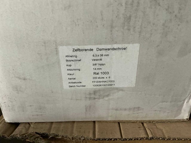 Partij fp - zelfborende damwandschroeven - afbeelding 6 van  6