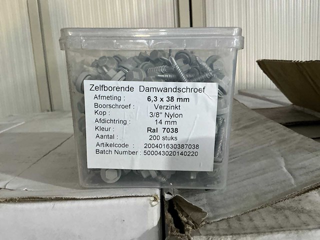 Partij fp - zelfborende damwandschroeven - afbeelding 4 van  5