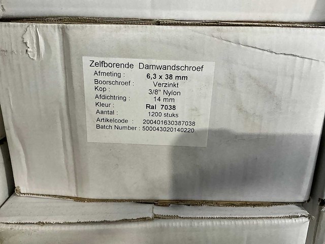 Partij fp - zelfborende damwandschroeven - afbeelding 6 van  6